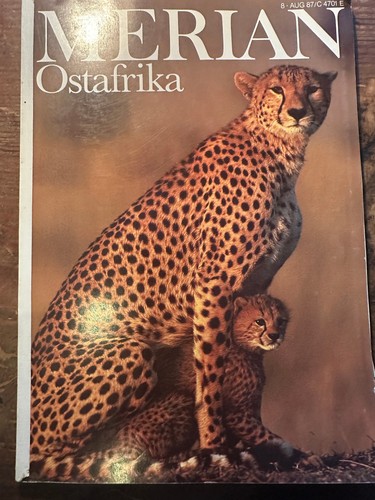 Ostafrika merian heft 8 - heft, 8/1987