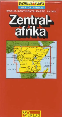 Zentralafrika strassenkarte - zentralafrika.,